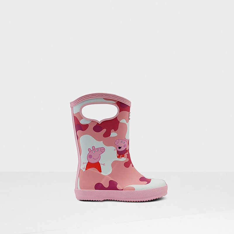 Hunter Wellies Ireland Buy Hunter Original Peppa Pig Grab Handle Pink Kids Wellies Online Ireland